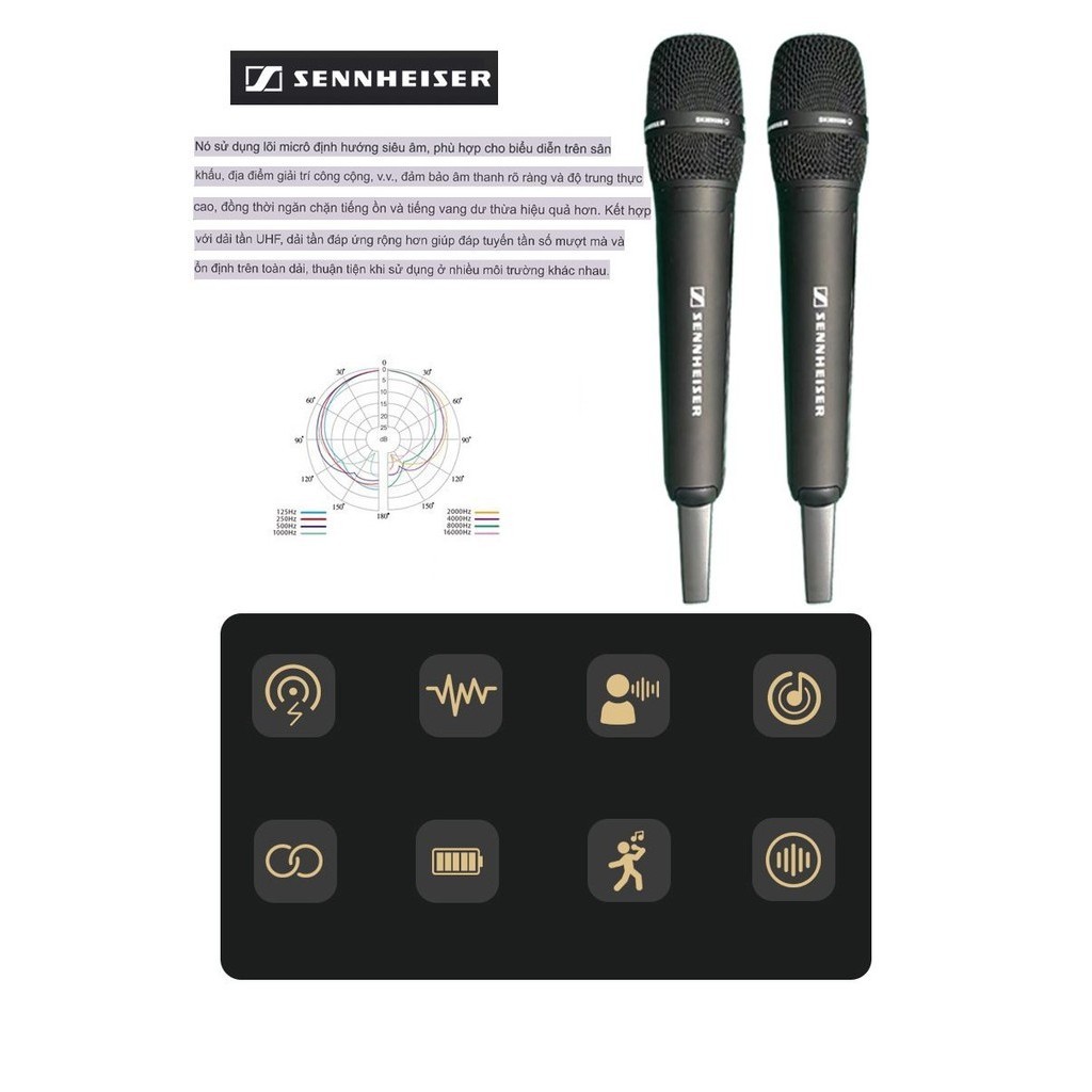 Micro Không Dây Đa Năng Sennheiser SKM9000
