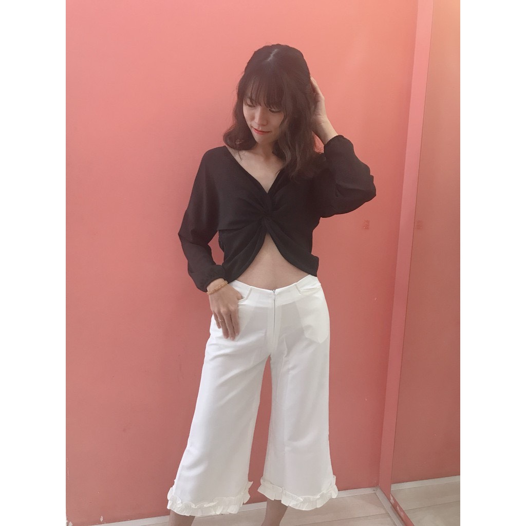 YU CHERRY | Quần nữ Ruffle Trouser YQ006