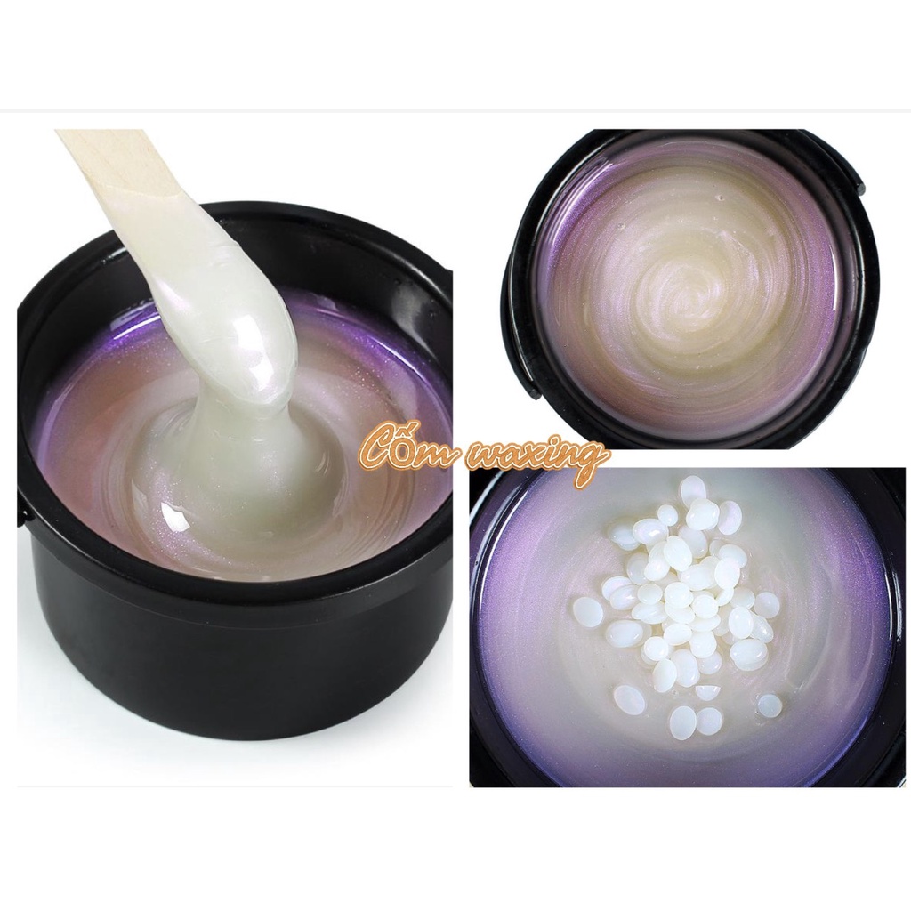 [Hot] 100G Sáp wax lông cao cấp + Mỡ trăn dưỡng da