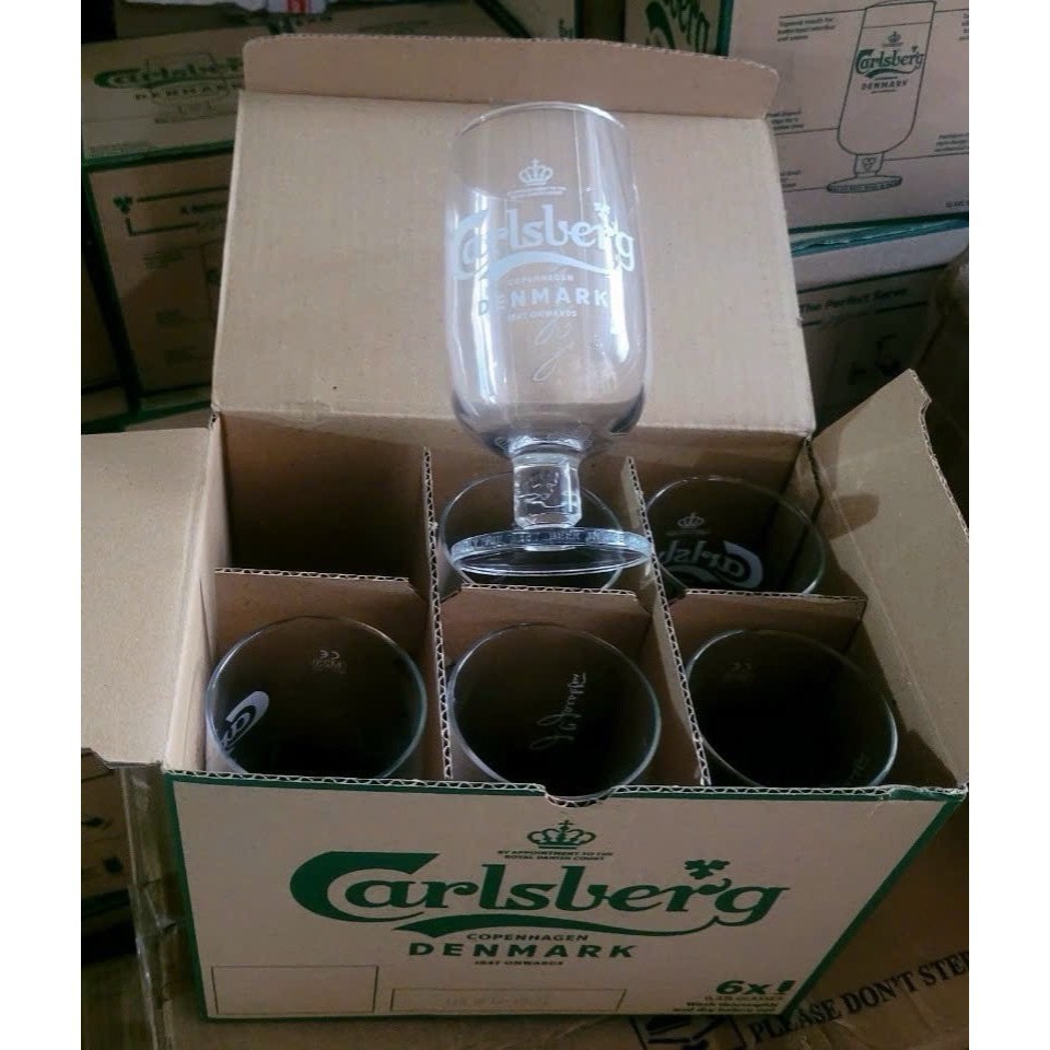 SET 6 LY BIA CARLSBERG 330ML