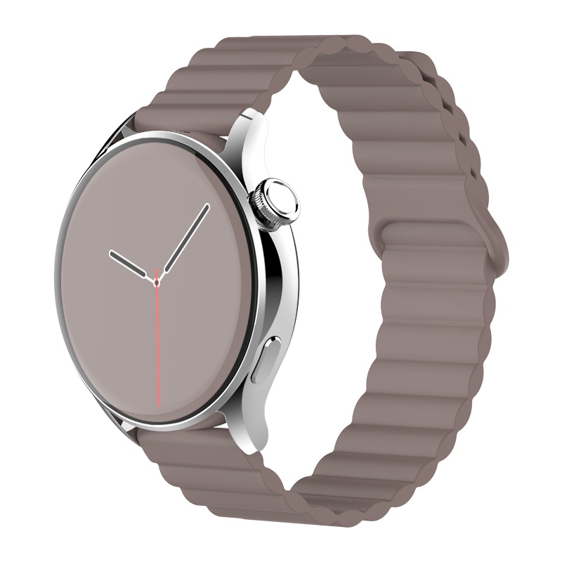 Silicone Magnetic Loop Strap For COROS PACE Pro / COROS PACE 3 / Coros Pace 2 SmartWatch bracelet Soft Silicone band