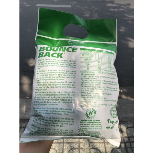 Phân Hữu Cơ Viên Nén Đậm Đặc ÚC DYNAMIC BB xanh gói 500gr
