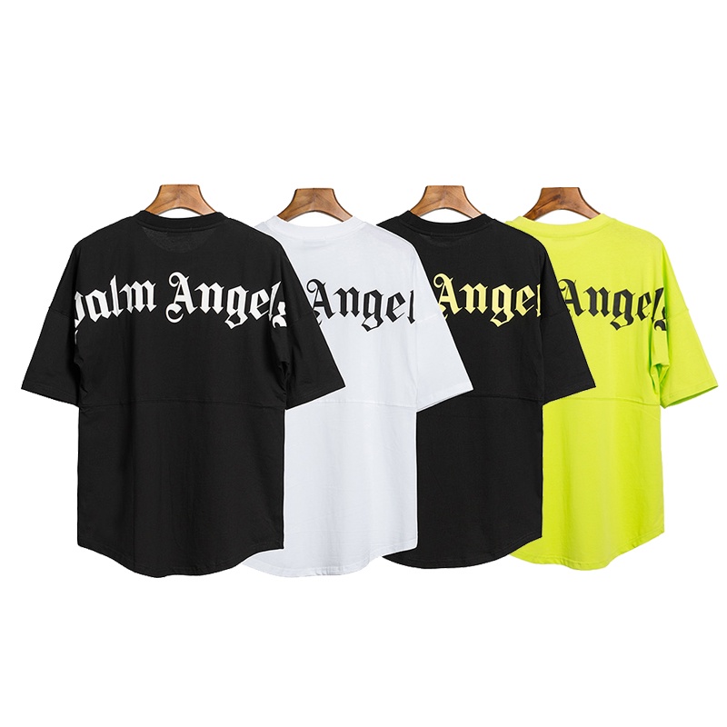 Unisex new casual loose round neck ❤ PALM ANGELS❤ short sleeve T-shirt