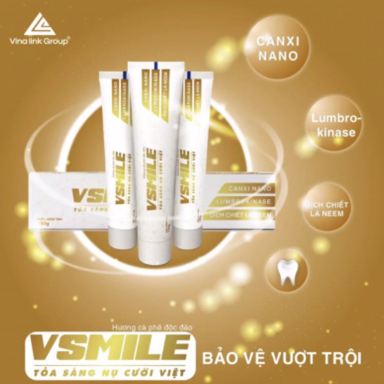 Kem đánh răng thảo dược VSMILE