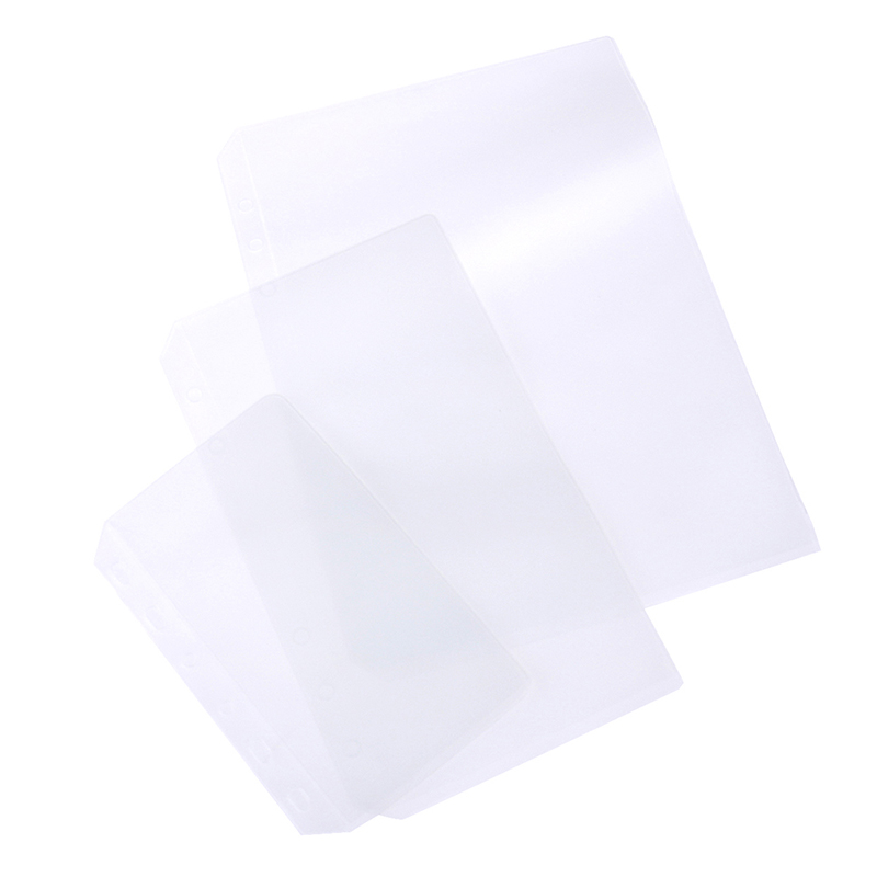 1PCS Binder Pockets A5 A6 A7 Binder Folders for Notebook Binder ...