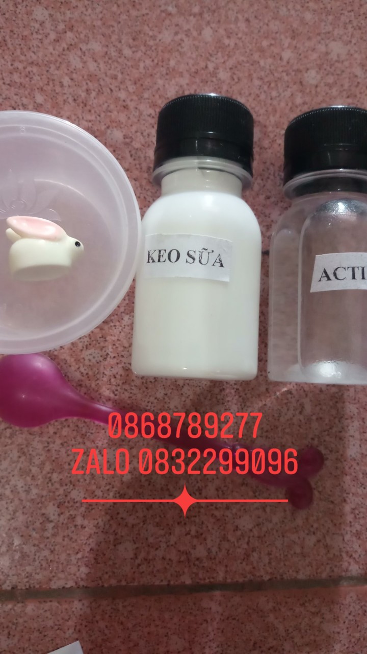 Bộ kit làm slime siêu siêu rẻ 100ml ( có hộp)
