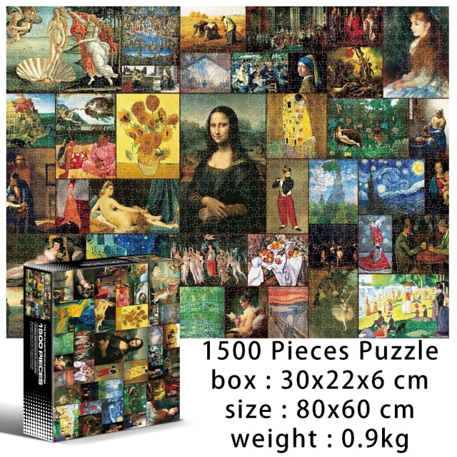 New Large Puzzle 2000 Pieces 3000 1500 Rainbow Sea World Animal Hard Paper  Jigsaw Game Puzzle for Teen Adult Friend Gift Trend