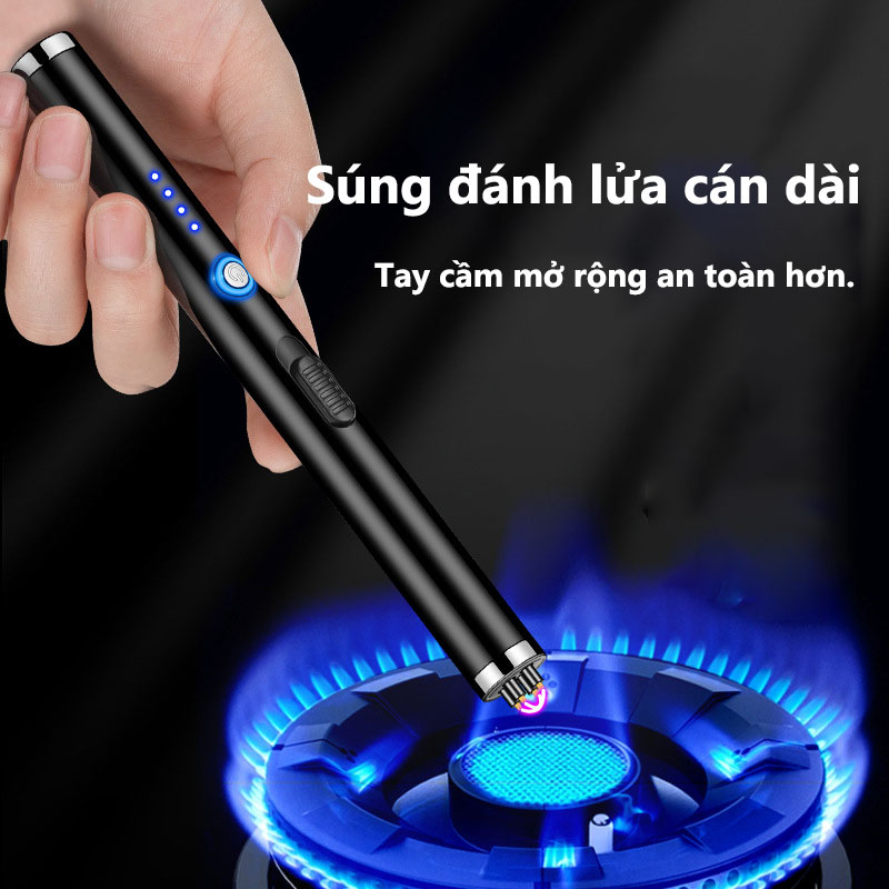 [FREESHIP] Đánh lửa, thiết bị đánh lửa di động, đánh lửa bếp gas di động, xách tay, sạc lại, bật lửa thời trang, bật lửa USB, đánh lửa bếp điện, đánh lửa bếp BH05833
