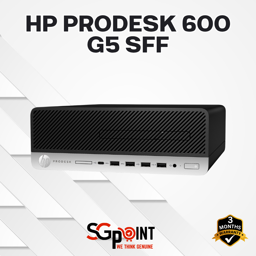 HP ProDesk 600 G5 SFF | Intel i7 9700 | 8GB RAM | 512GB SSD