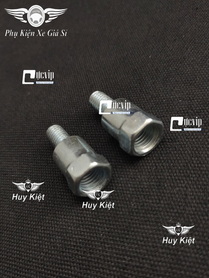 Ốc nâng chân gương, chân kính hậu loại chân ốc 8 ly ra lỗ 10 ly ren thuận ms4587
