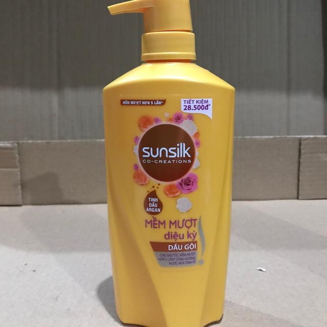 (HOT LIKE) Dầu gội SUNSILK 650g hoặc dầu xả