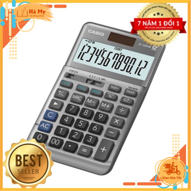 Máy tính Casio cao cấp JF-120FM Chính Hãng