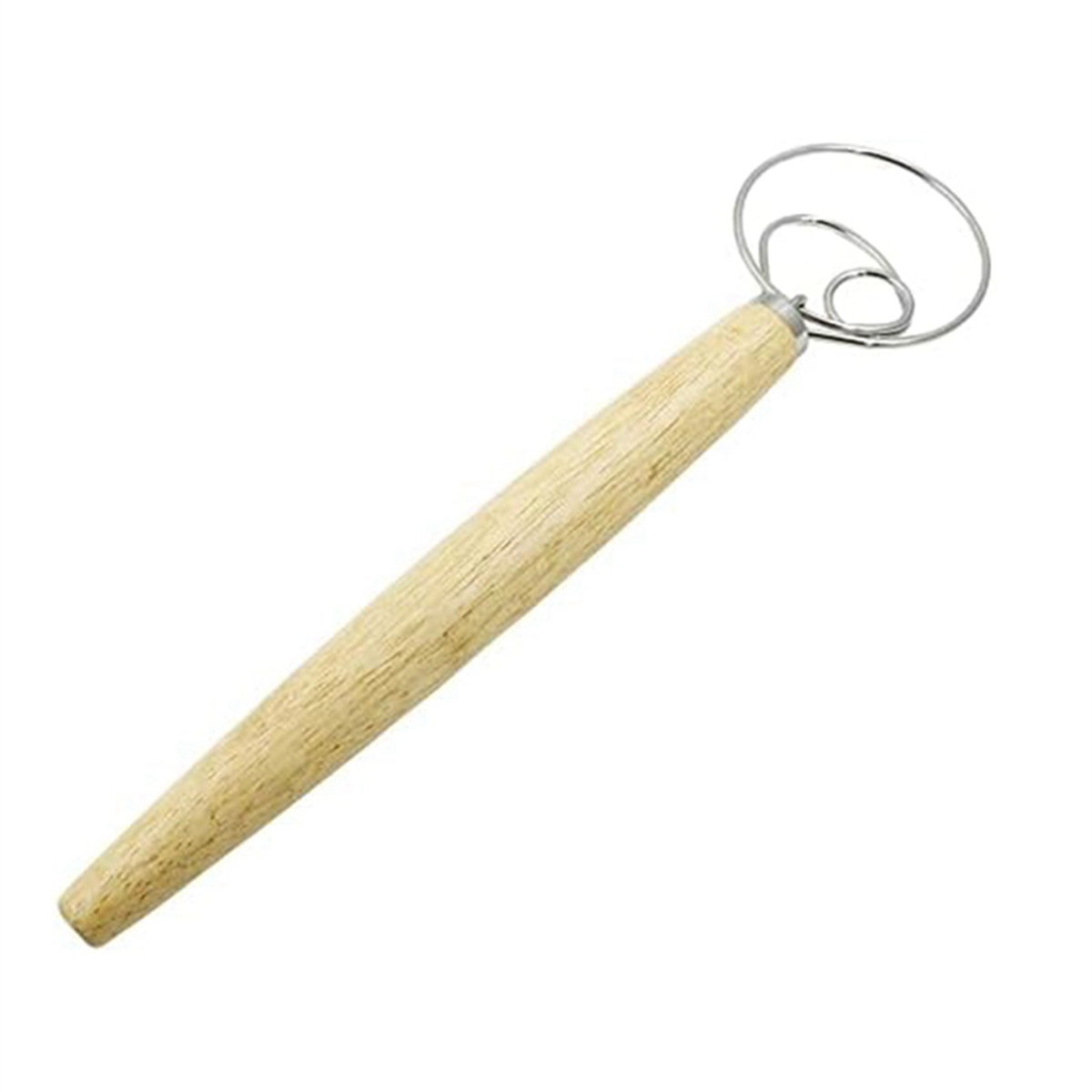 13 Inch Dough Whisk Wooden Dutch Whisk Bread Dough Whisk for Dough Dough Mixer Hand Tool