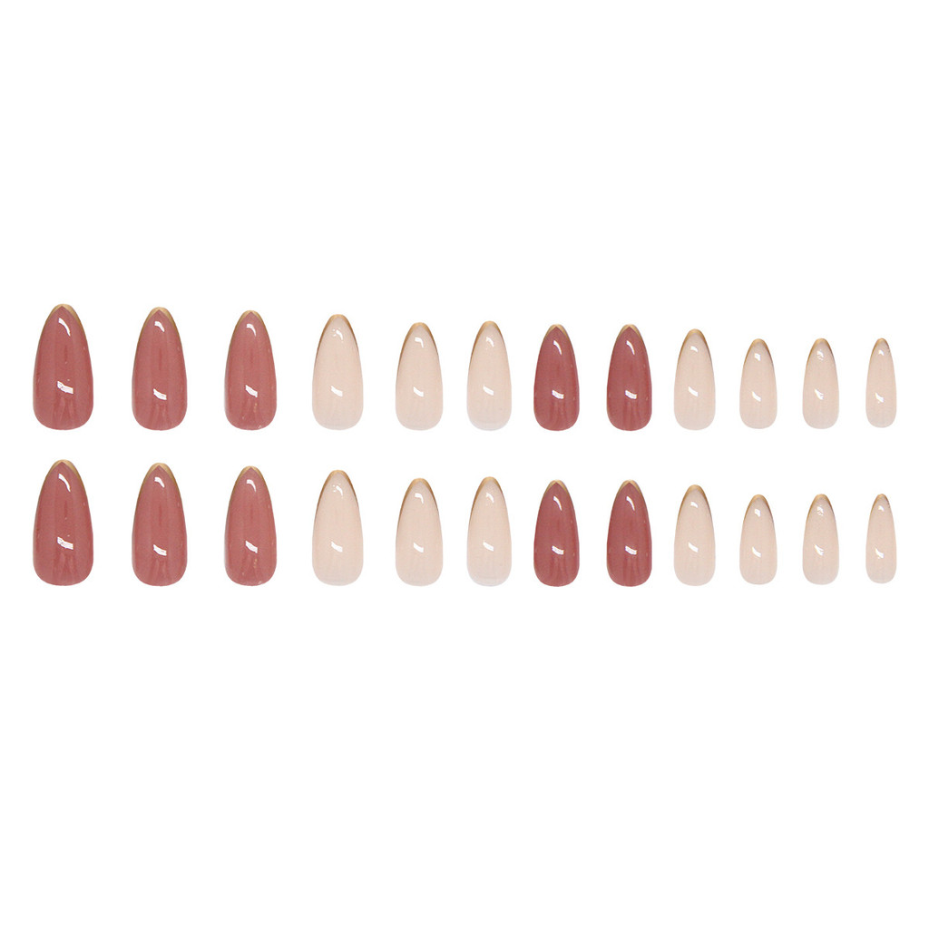 %E3%80%90Exclusive%20Discount%E3%80%91%20BTS%2024Pcs%20Simple%20Red%20Bean%20Paste%20Edges%20Nails%20with%20Glue%20DIY%20Art%20Design%20False%20Nails%20Wearable%20Nails%20Stylish%20Pattern%20Artificial%20Nails%20-%20Image%206