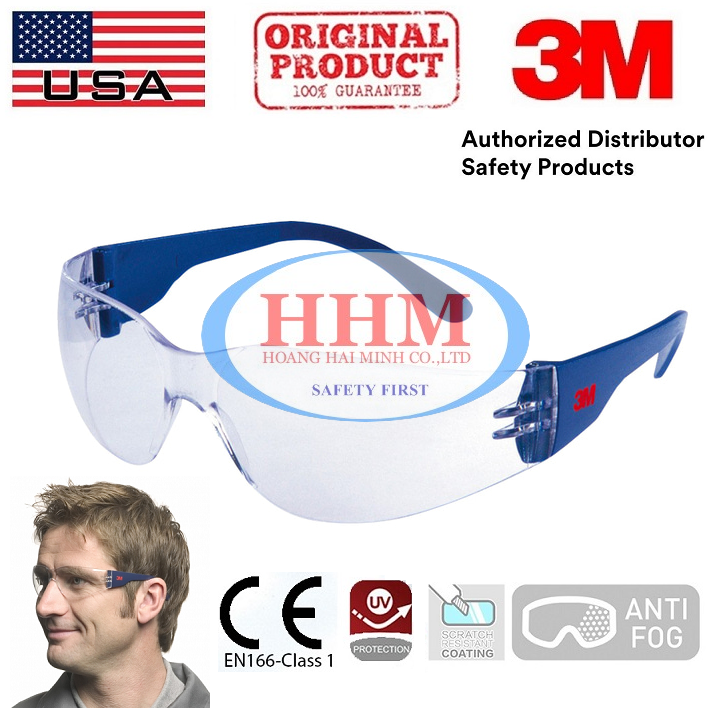 Kính bảo hộ 3M 2720 màu trắng