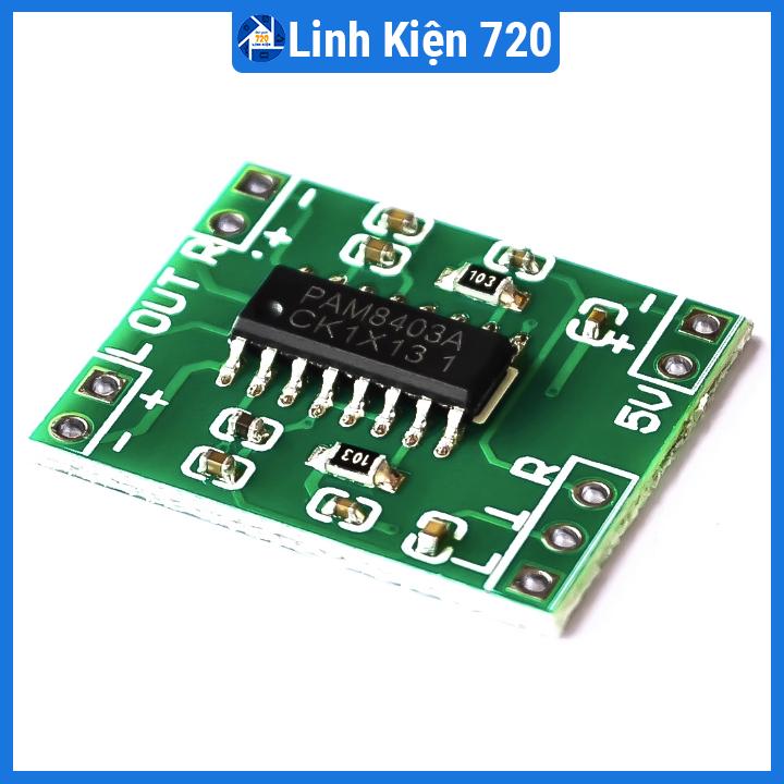 Mạch khuếch đại âm thanh 5V công suất 2x3W
