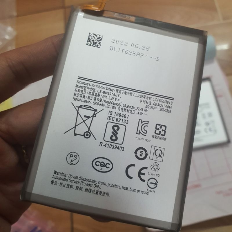 Pin samsung M30S M20S M21 M31 EB BM207ABY