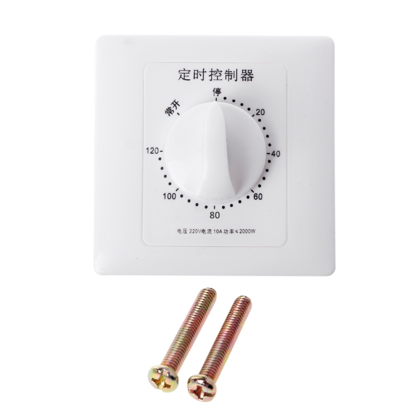 Time Switch Light Switch Sockets Countdown Timer 220V Switch Digital Timer Control Switch Socket Cover Plate Home