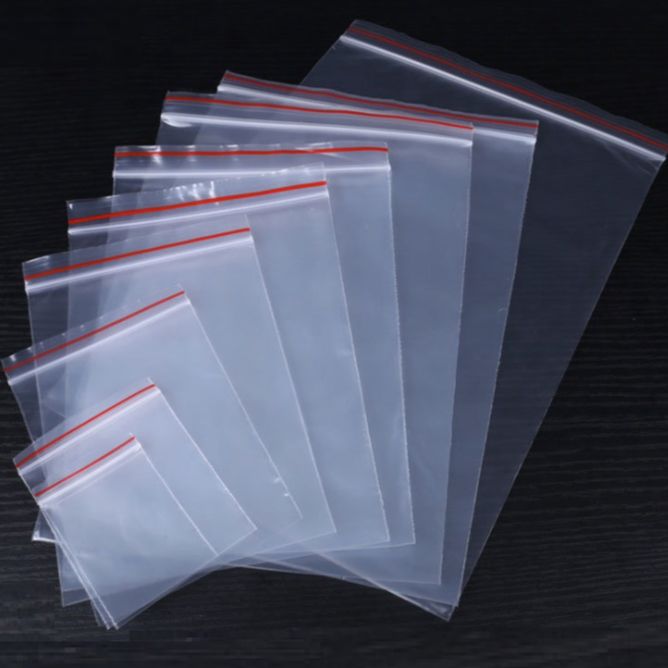 Túi zip chỉ đỏ đa dạng về kích cỡ chất lượng tốt đảm bảo an toàn sức khỏe người dùng