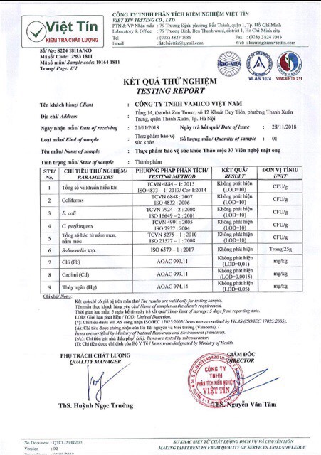 Viên nghệ mật ong Thảo Mộc 37