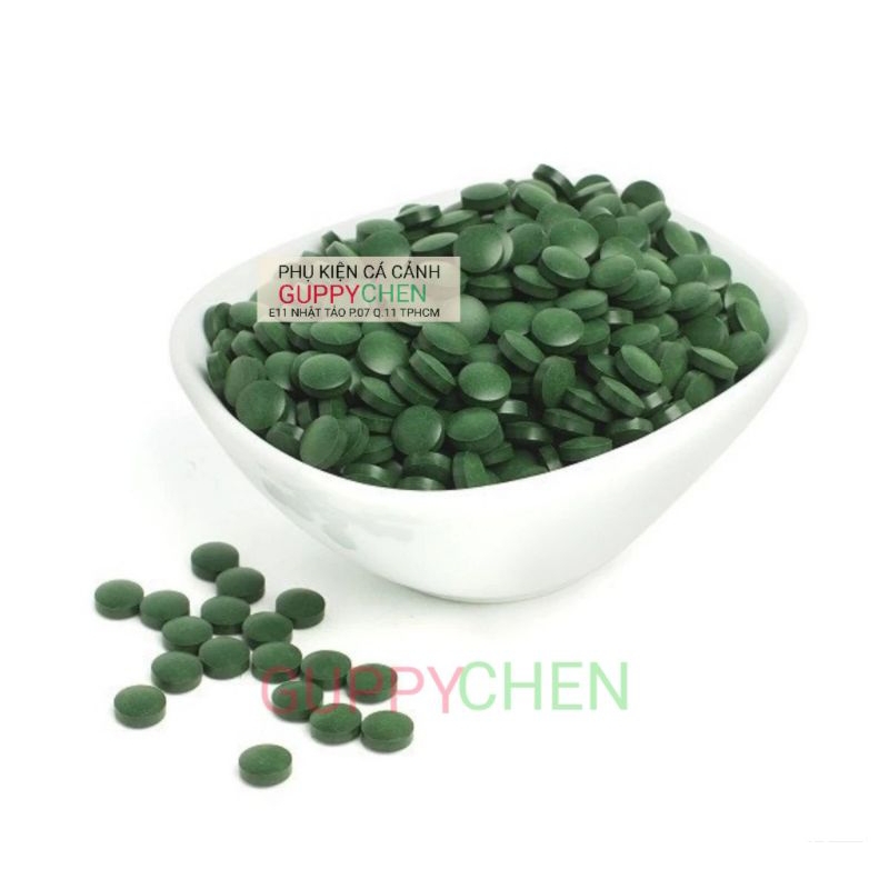 Thức ăn cho cá, tép - Tảo viên
