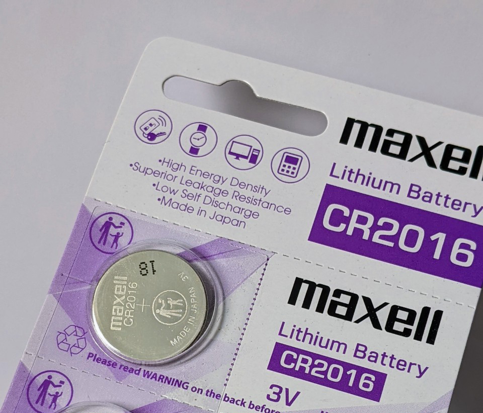 Pin chính hãng Maxell CR2016 Lithium 3V - Made In Japan dành cho đồng hồ, máy tính, smartkey, thiết bị điện tử...