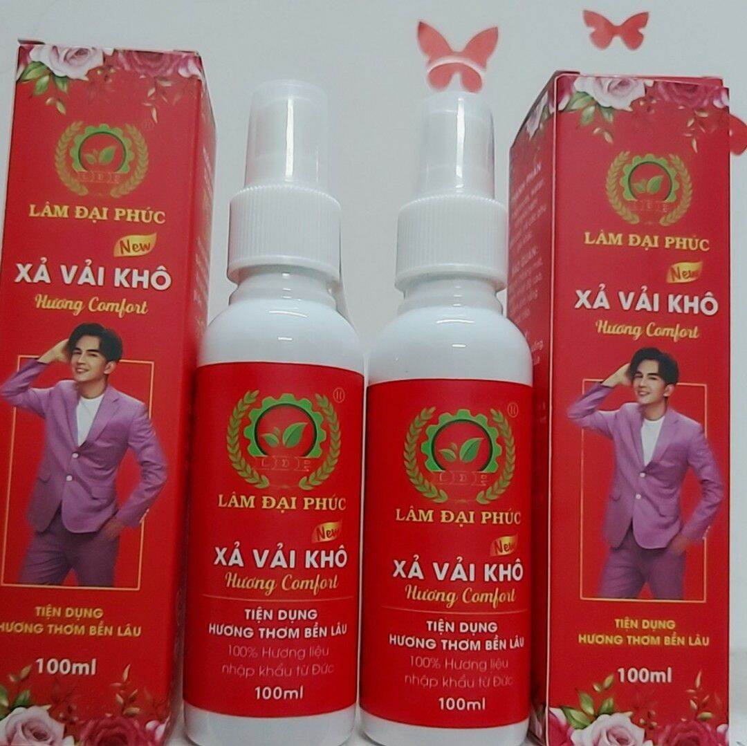 Xịt xả vải khô Lâm Đại Phúc ( chai màu đỏ )