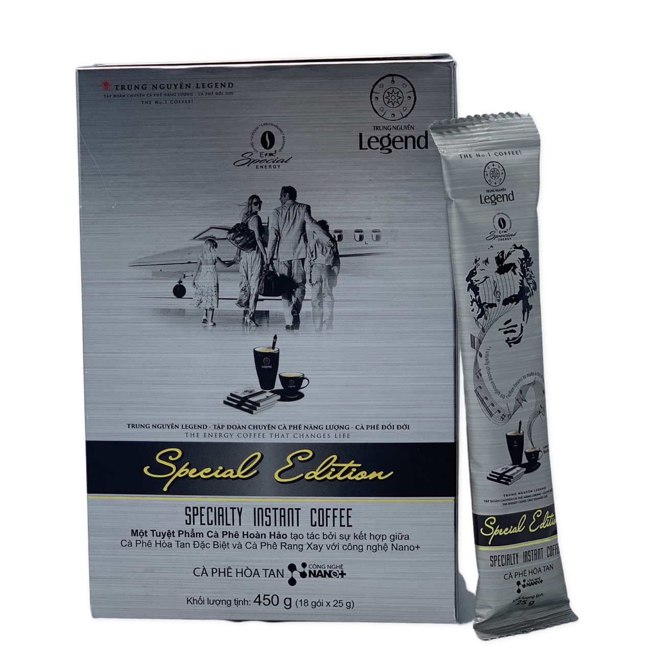 Cà Phê Hòa Tan Legend Special Edition Trung Nguyên 18 Gói