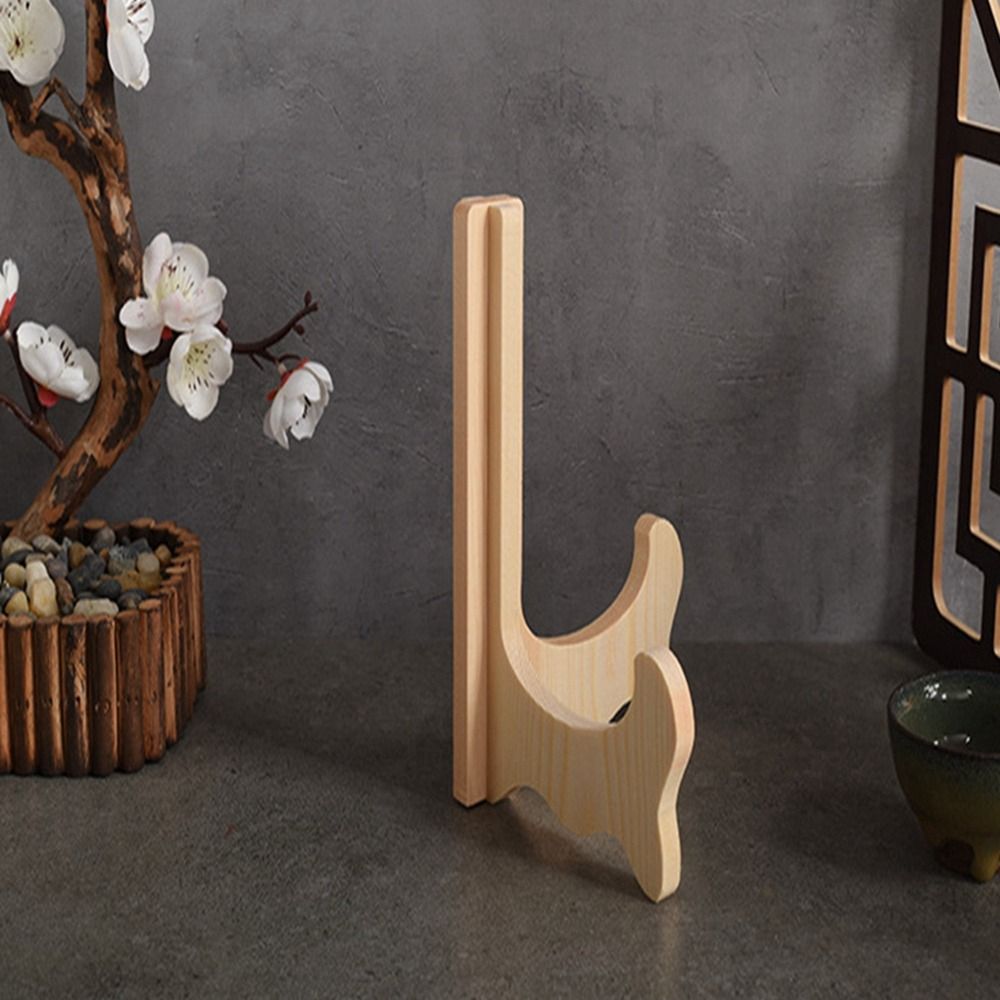 Decorative Display Rack Durable Wooden Decorative Storage Rack Sturdy Home Decor Display Rack ...