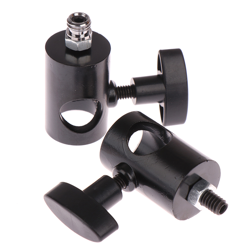 1/4" 3/8" Thread Interface Rapid Adapter Converter Mount Bracket for Light Stand. 