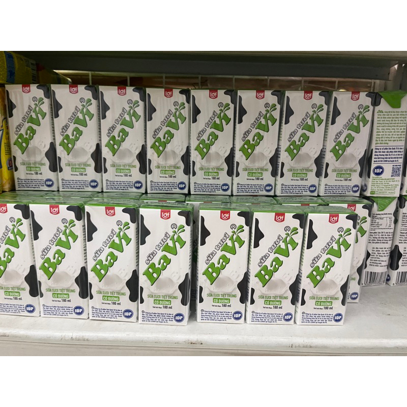 Sữa tươi ba vì 110ml 180ml