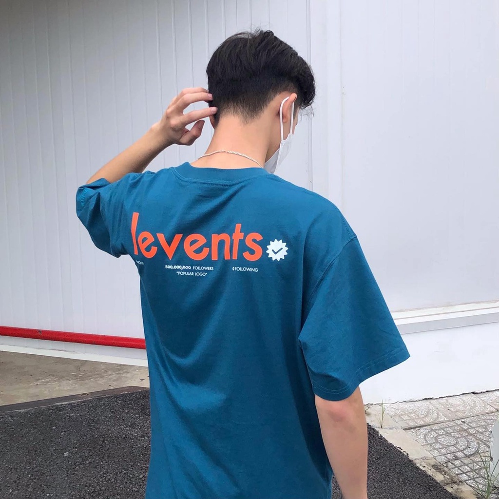 Áo thun Tee Levents Popular Logo Nam nữ Full tag Unisex Phong cách Ulzzang-Gin Store