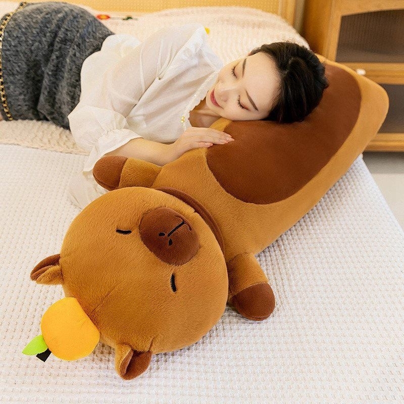 Gấu Bông Capybara Mềm Mịn Nhập Khẩu Cao Cấp