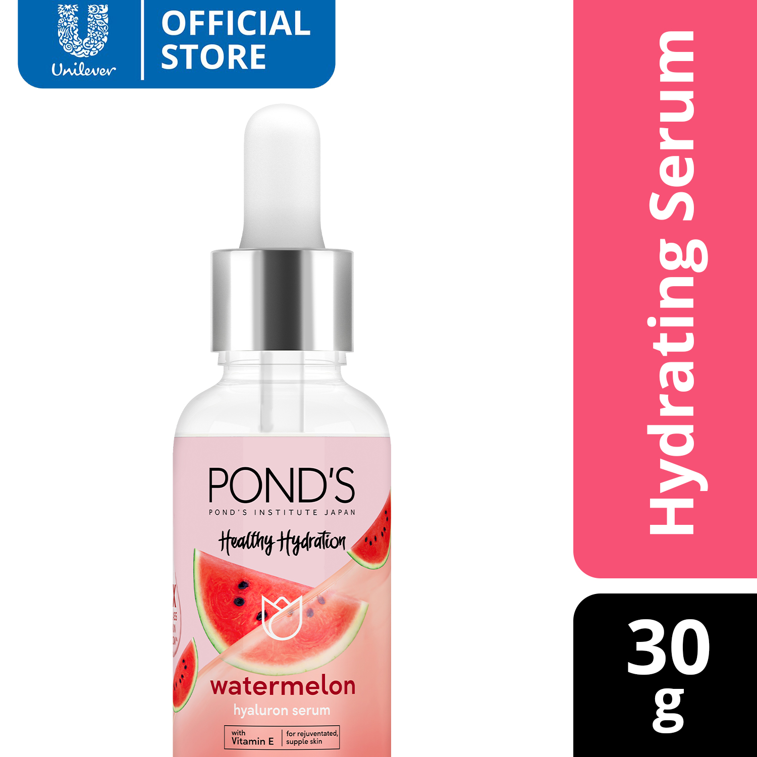 Pond's Healthy Hydration Watermelon Hyaluron Serum 30g Lazada PH