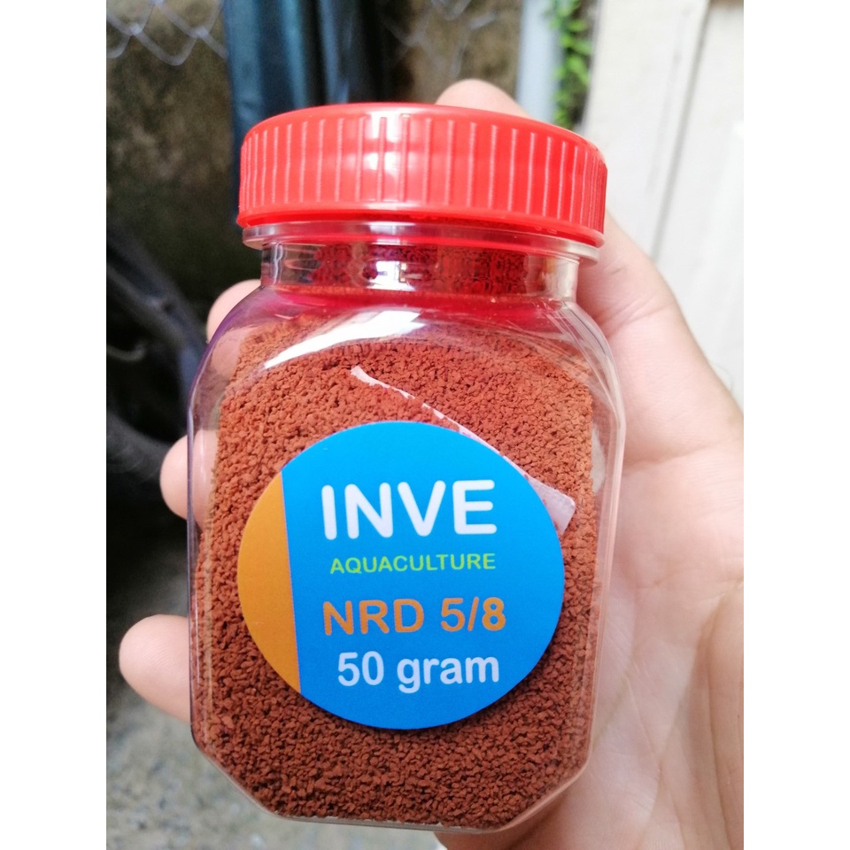 Thức ăn cho cá cảnh - Cám Thái INVE NRD 5/8 - 50 gram