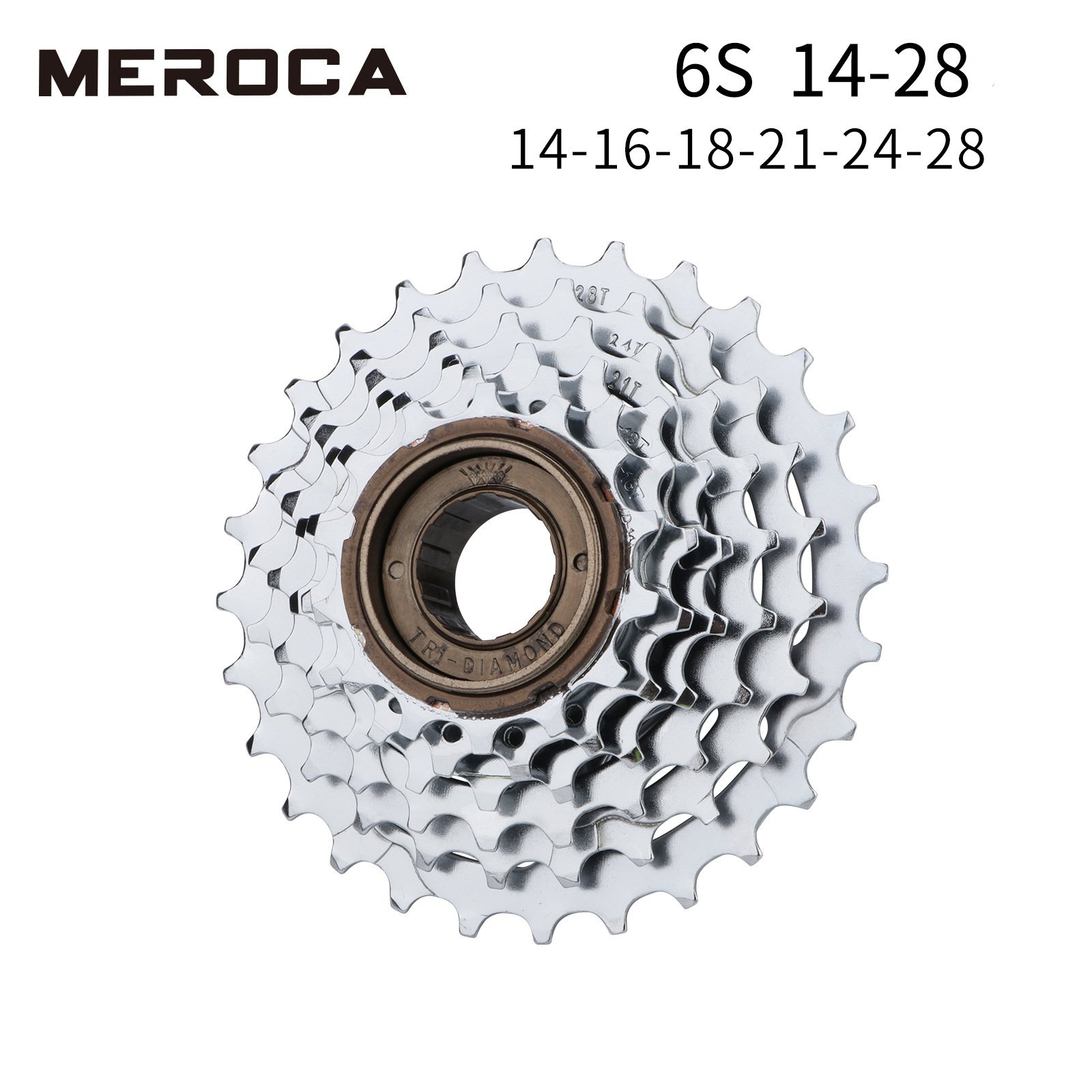 Líp vặn xe đạp 6 7 8 9 10 tầng maroca / 6 7 8 9 10 speed thể thao