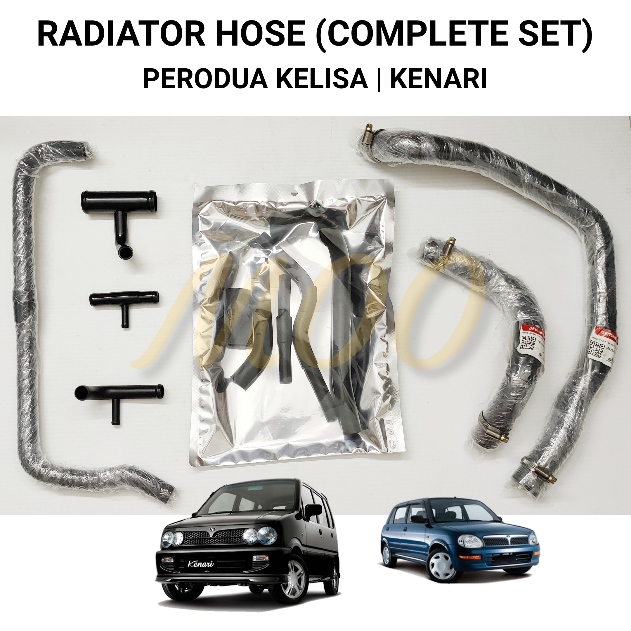 Radiator Hose Complete Set Perodua Kelisa Kenari Lazada