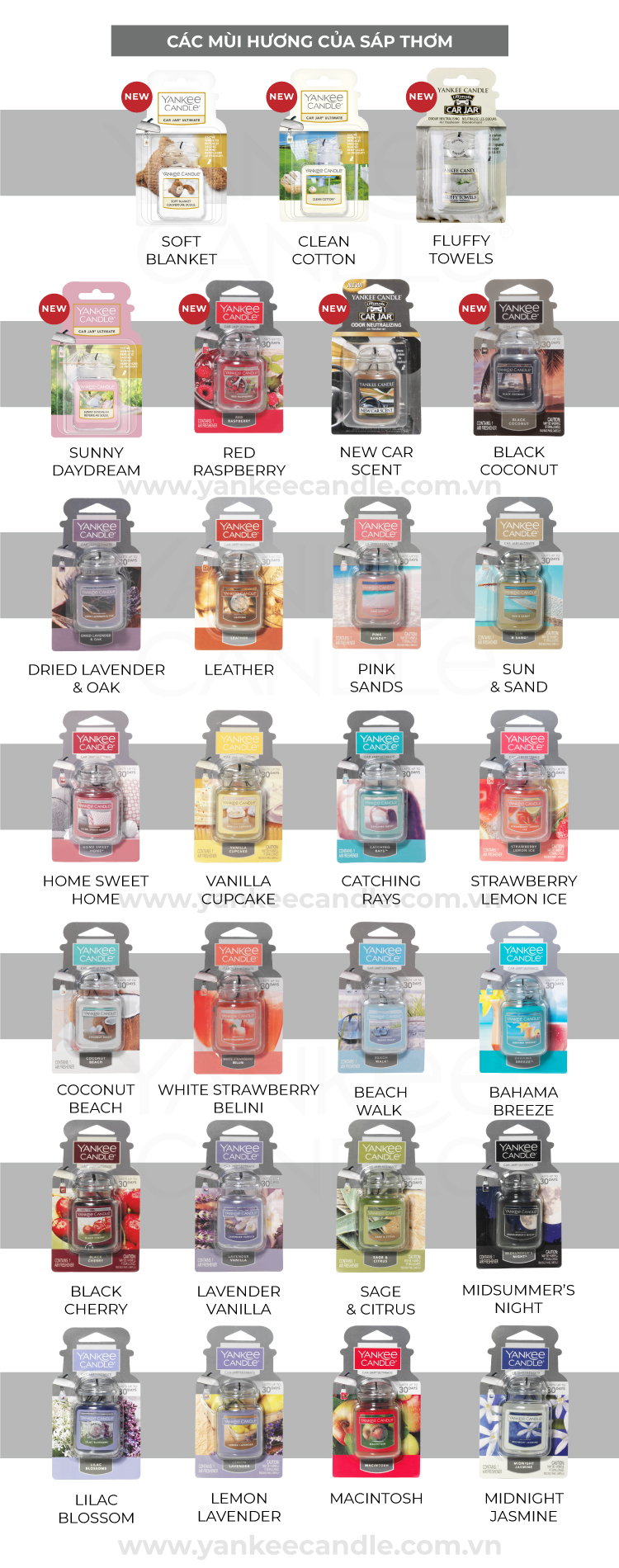 Yankee Candle Car Scented Wax - Red Raspberry