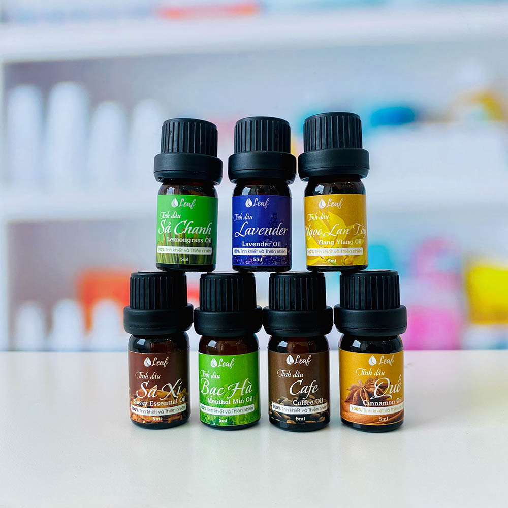 Tinh dầu Quế nguyên chất, xịt phòng Leaf