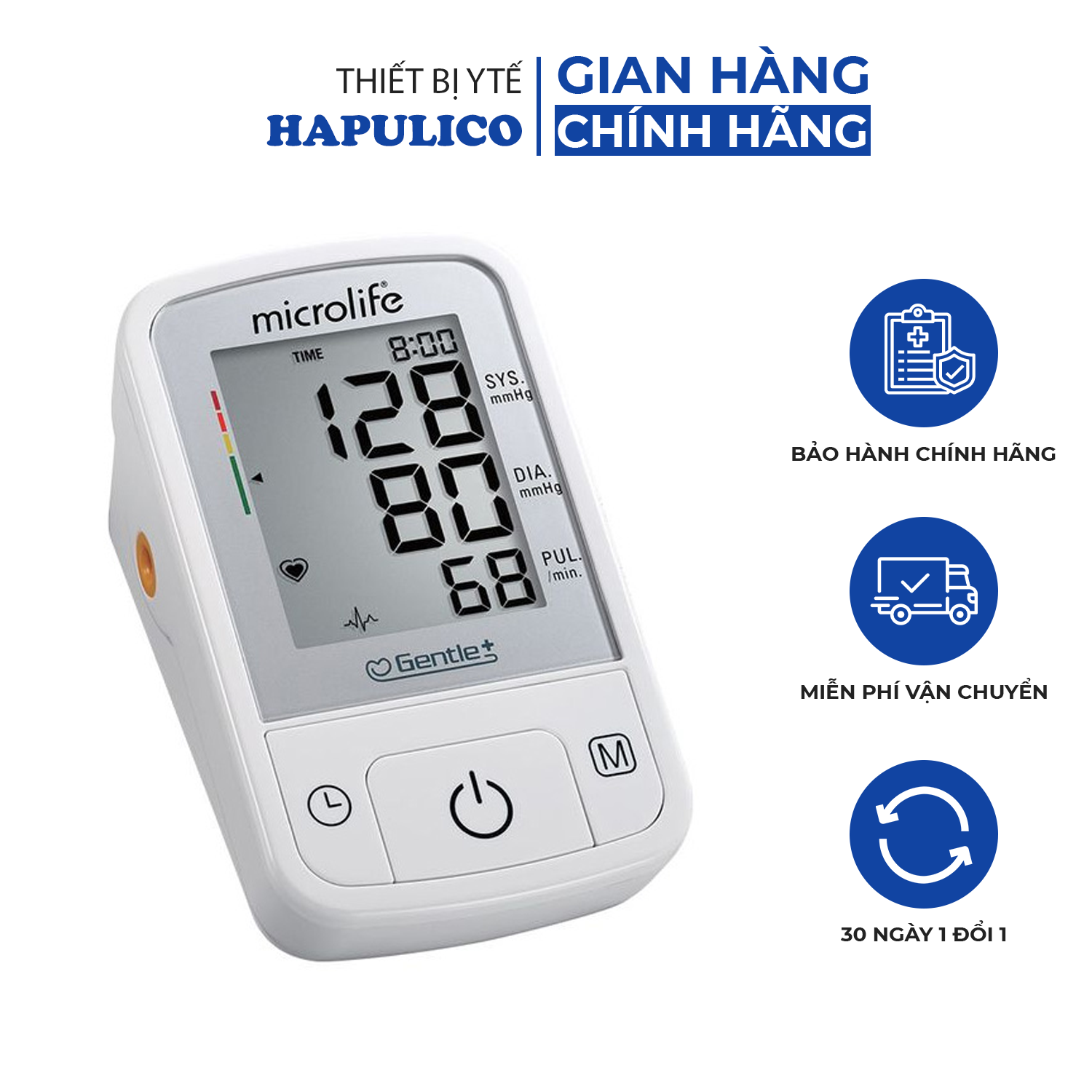 Máy đo huyết áp bắp tay Microlife BP A2 Basic
