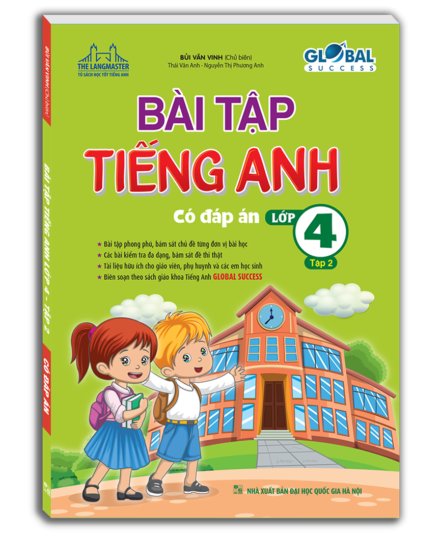 Sách - global success - bài tập tiếng anh lớp 4 tập 2
