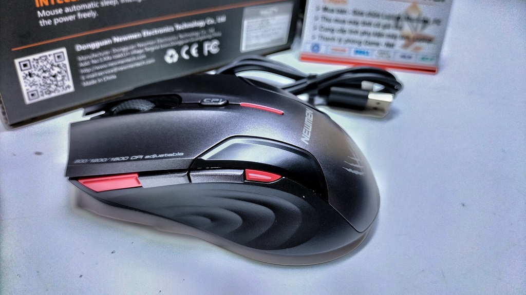 Chuột không dây GAMING NEWMEN D500