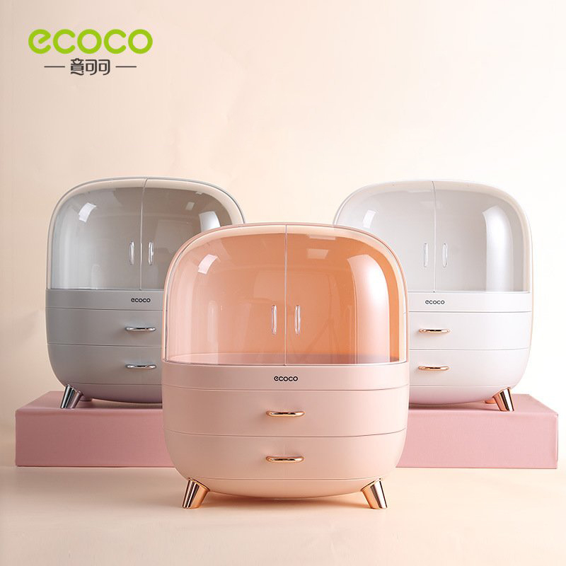 Tủ đựng mỹ phẩm có nắp ecoco cao cấp E2013