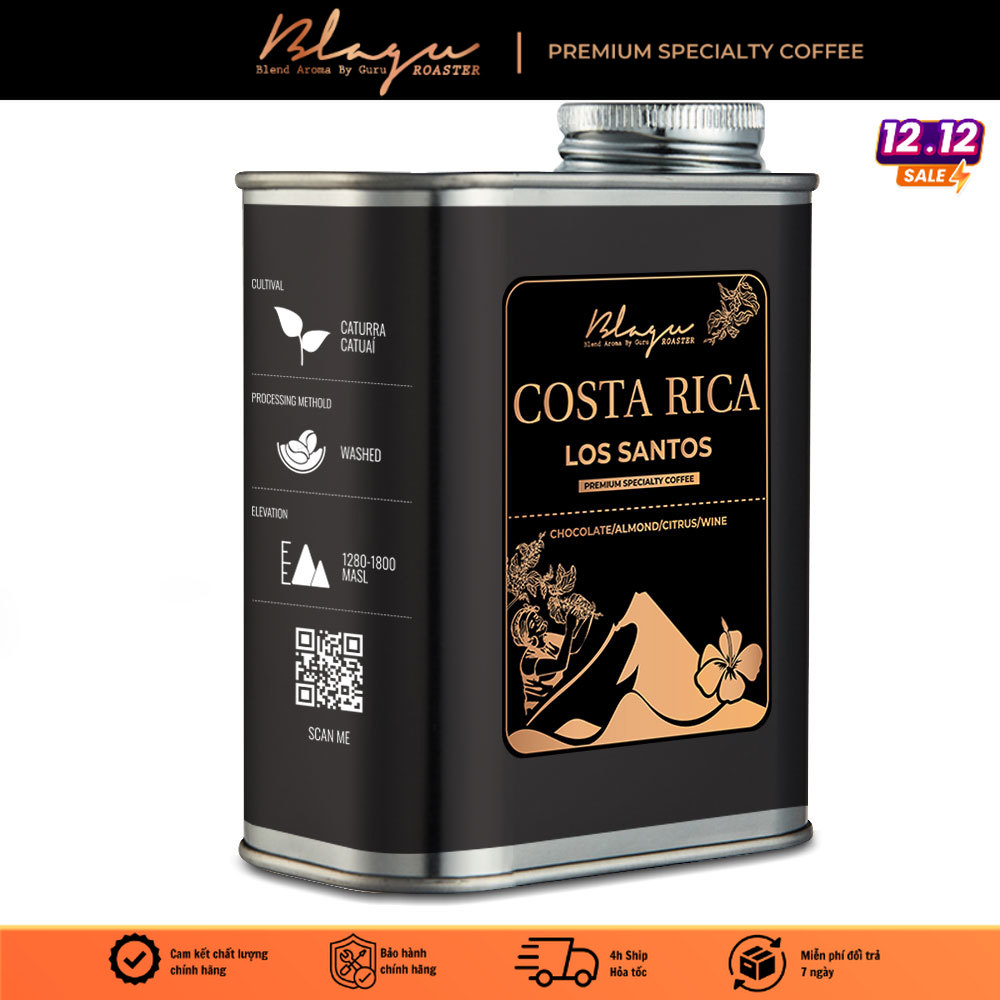 Coffee Blagu Roasted Costa Rica Los Santos-medium-250g