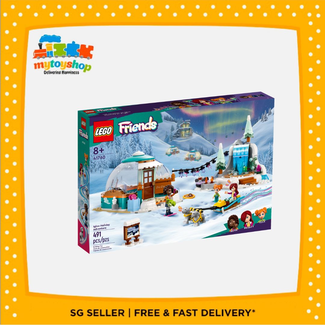 LEGO 41760 Friends Igloo Holiday Adventure Lazada Singapore