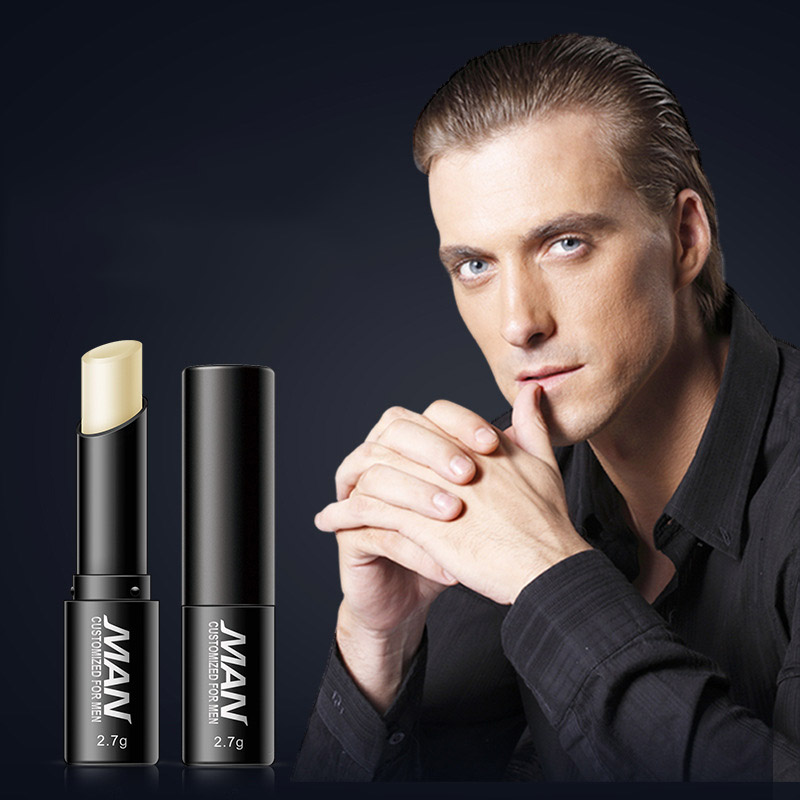 Mens Lip Balm Long Lasting Moisture Hydration Lighten Lip Lines Anti-dry Lip Lipstick Men's Cosmetics Lips Skin Care Products. 