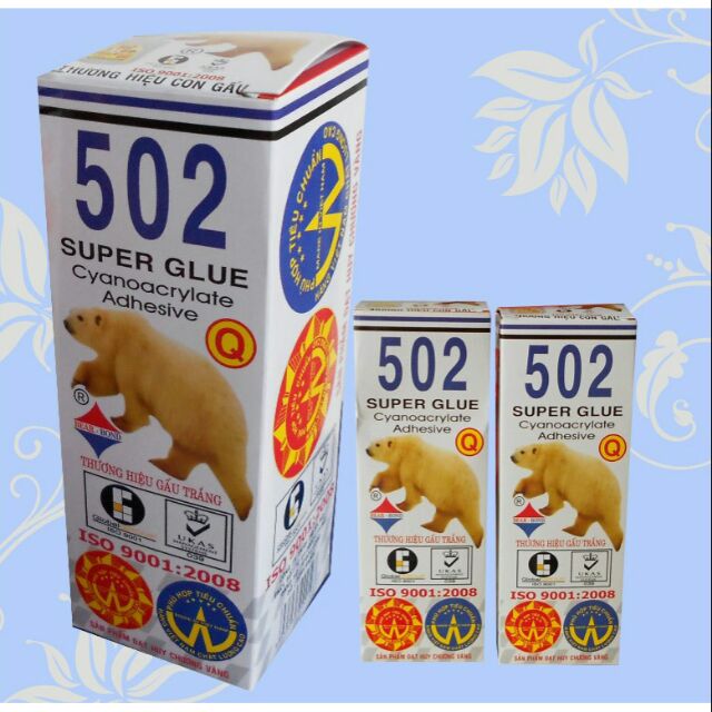 Keo dán sắt 502 siêu dính