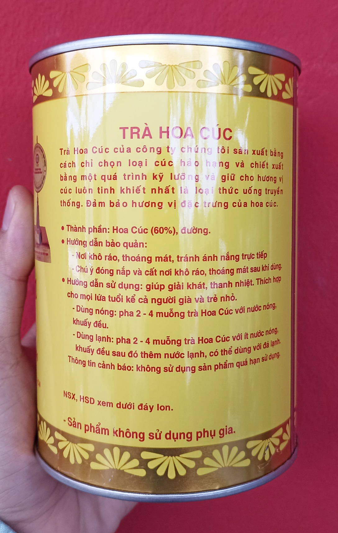 Trà Hoa Cúc Hoà Tan Hán Linh 400 gr