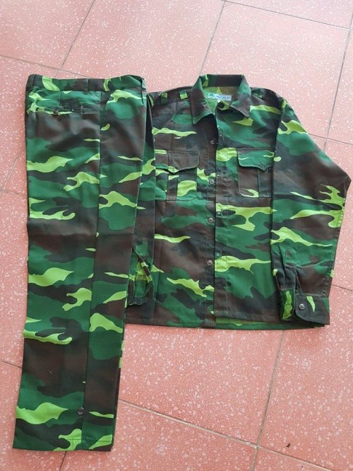 Bộ Quần áo bảo hộ rằn ri