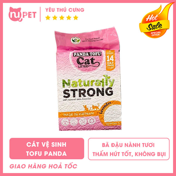 Cát đậu nành Tofu Panda 7L / 2.4kg